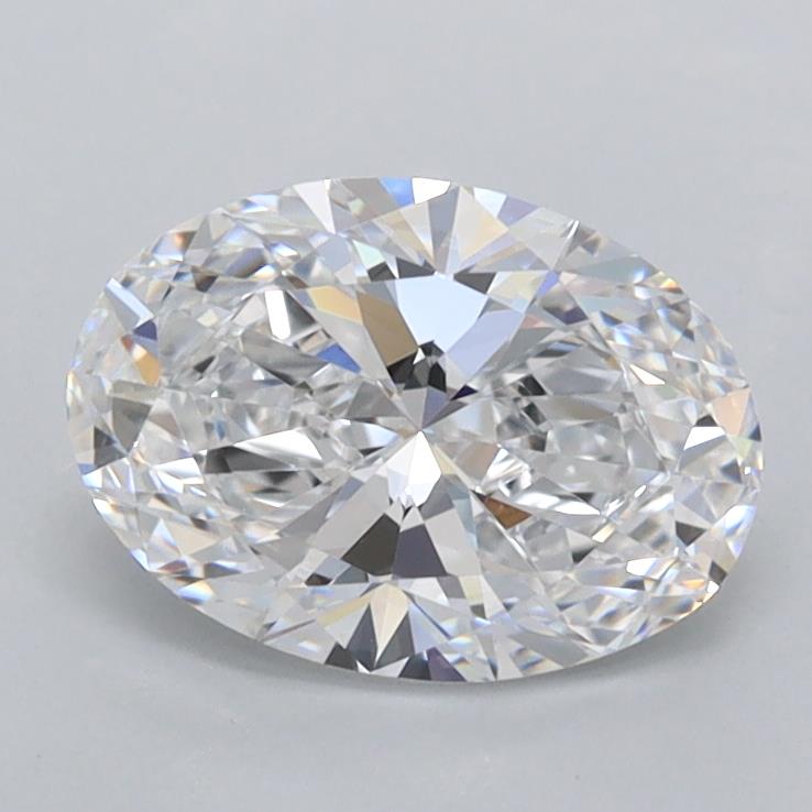 1.23 ct. oval Lab Grown Diamond front image