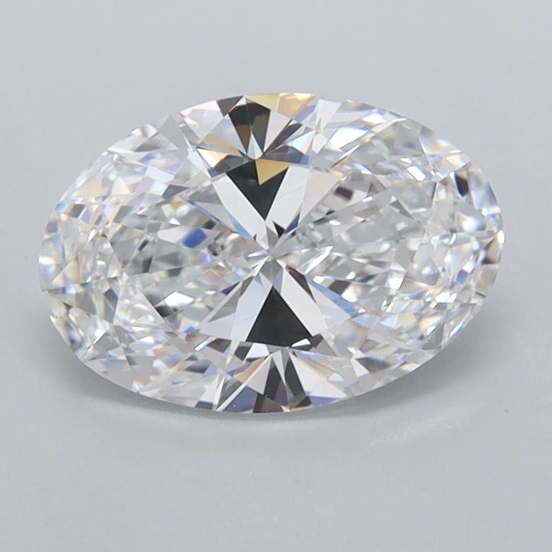 1.24 ct. oval Lab Grown Diamond front image