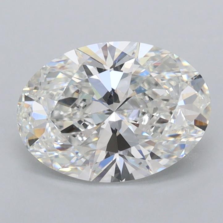 1.27 ct. oval Lab Grown Diamond front image