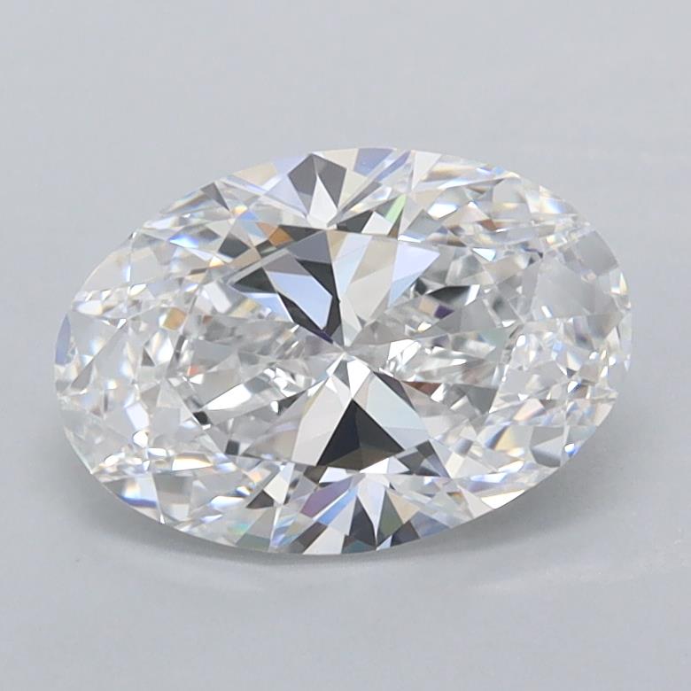 1.28 ct. oval Lab Grown Diamond front image
