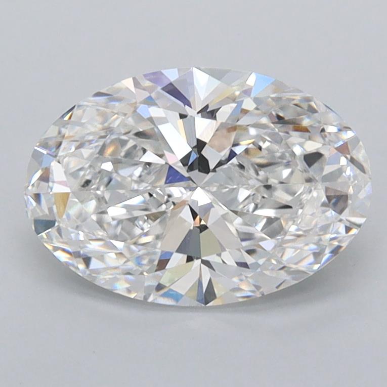 1.53 ct. oval Lab Grown Diamond front image