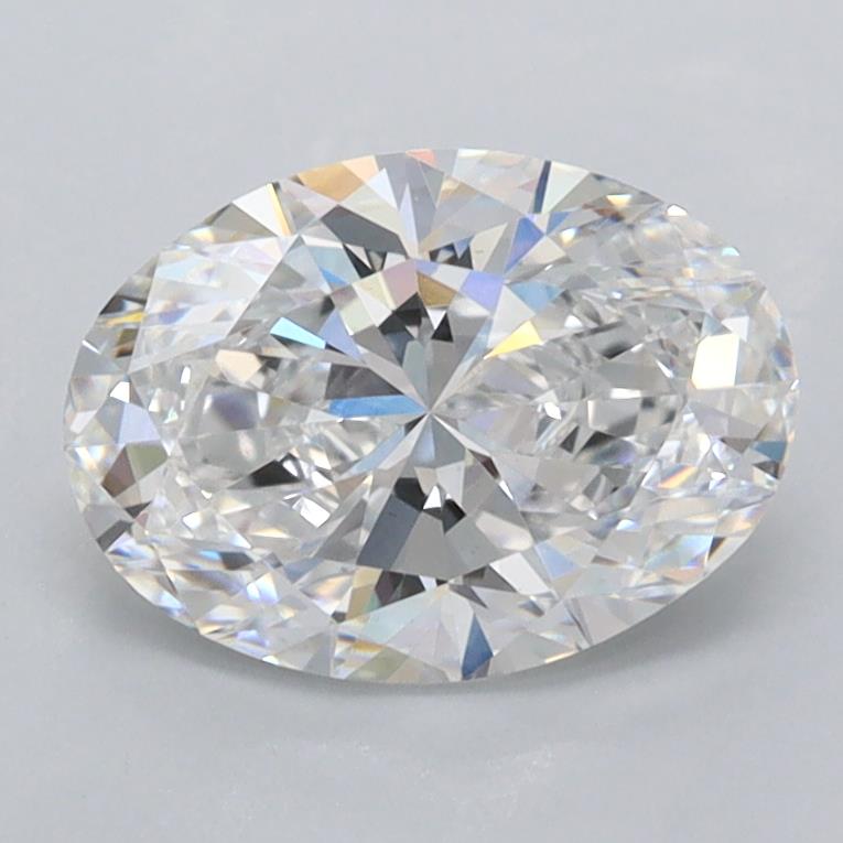 1.54 ct. oval Lab Grown Diamond front image
