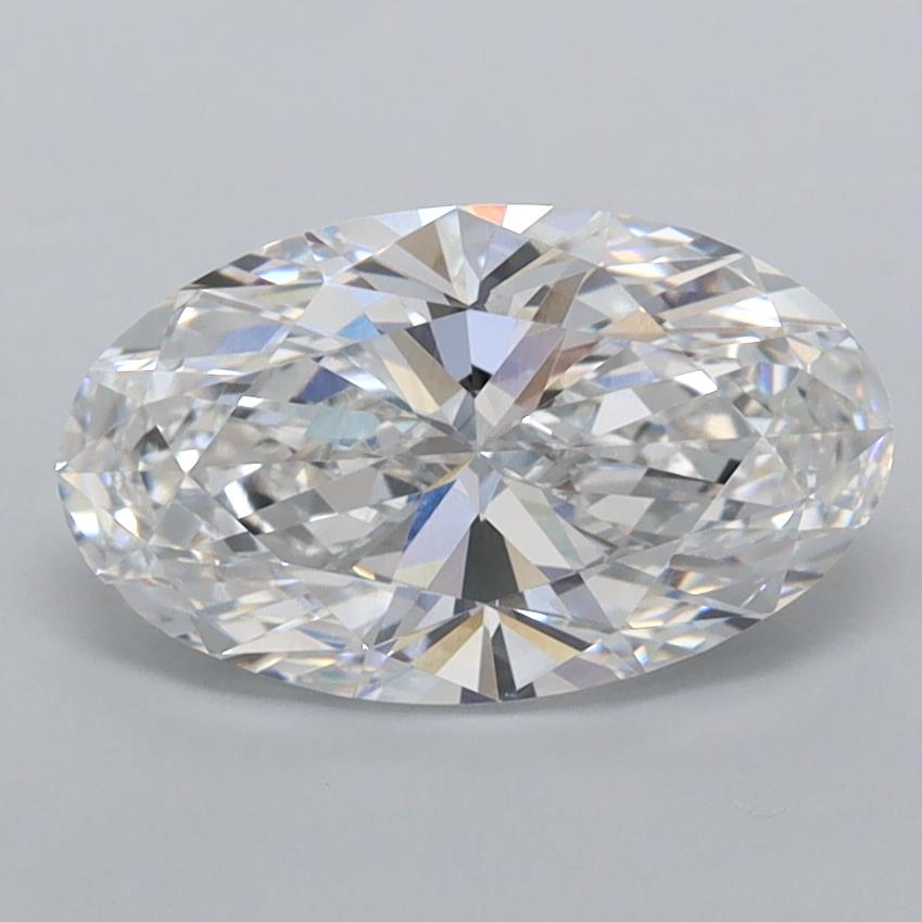 1.56 ct. oval Lab Grown Diamond front image