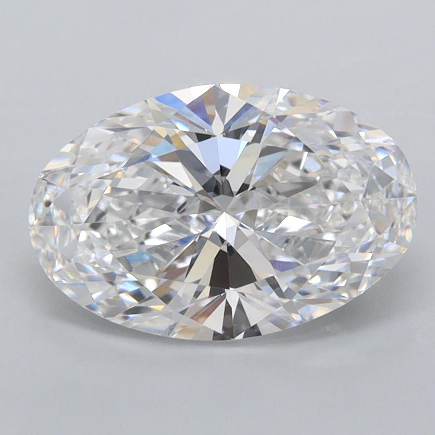 2.01 ct. oval Lab Grown Diamond front image
