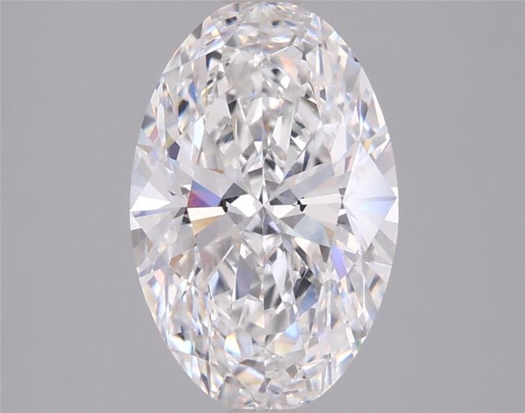 2.01 ct. oval Lab Grown Diamond front image