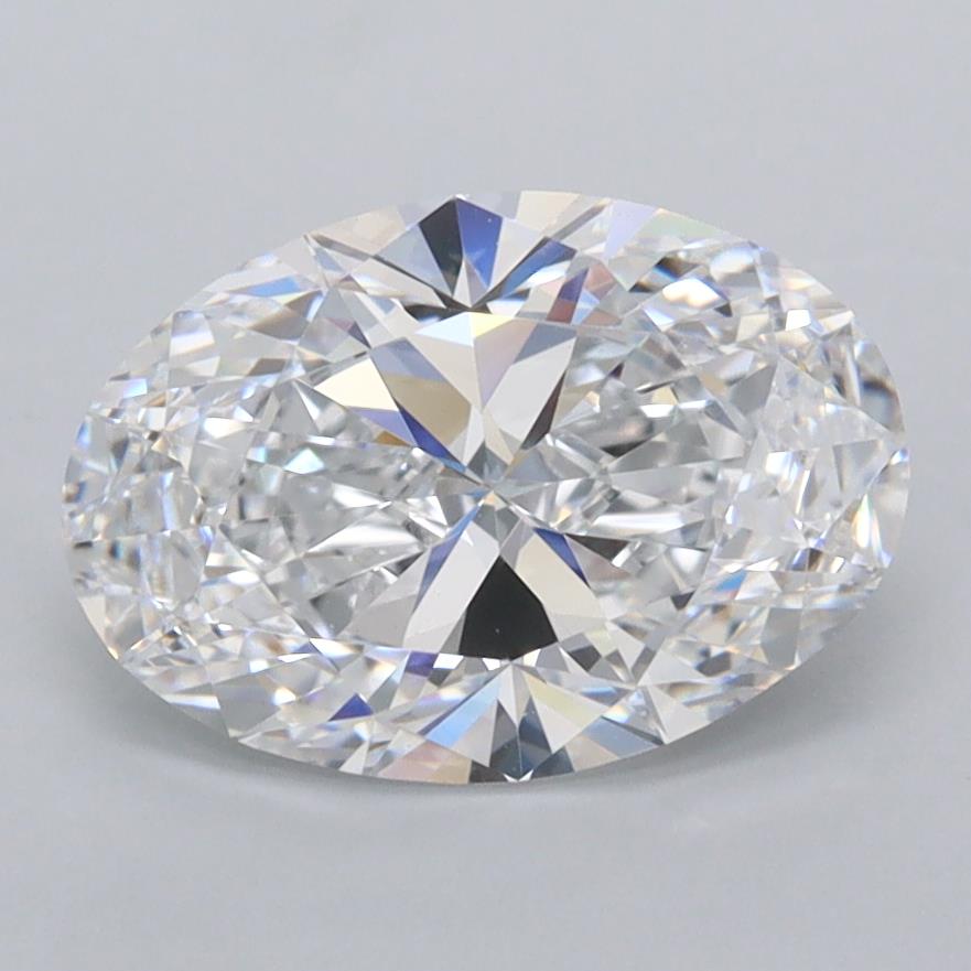 2.01 ct. oval Lab Grown Diamond front image