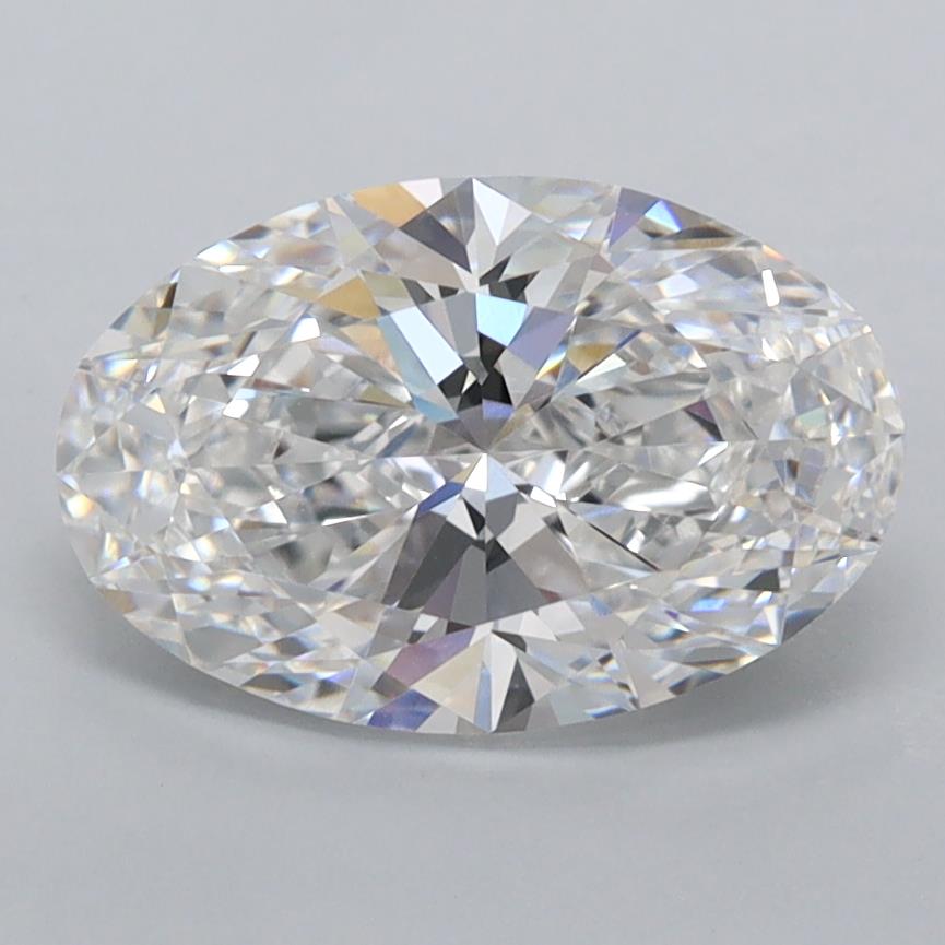 2.02 ct. oval Lab Grown Diamond front image