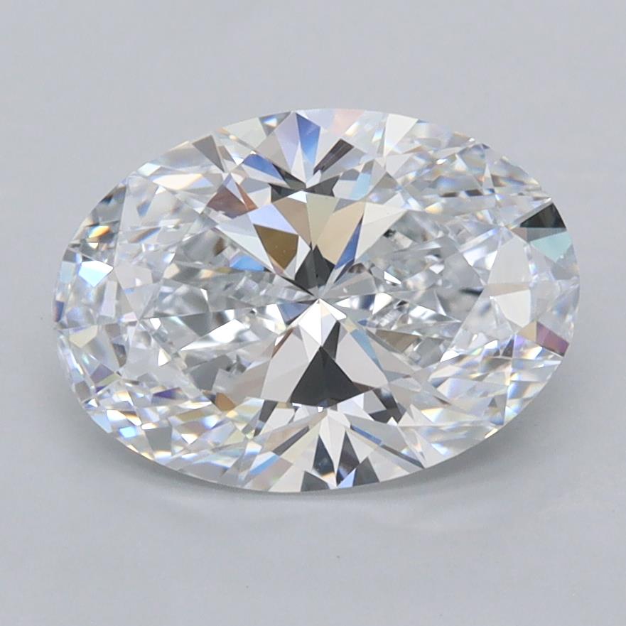 2.04 ct. oval Lab Grown Diamond front image