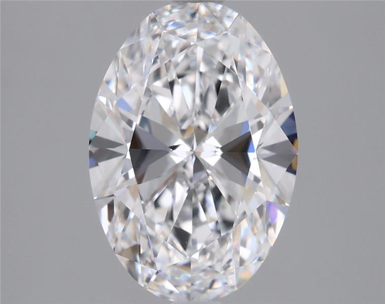 2.06 ct. oval Lab Grown Diamond front image