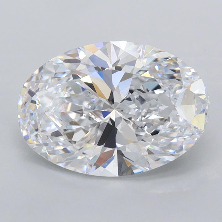 2.05 ct. oval Lab Grown Diamond front image