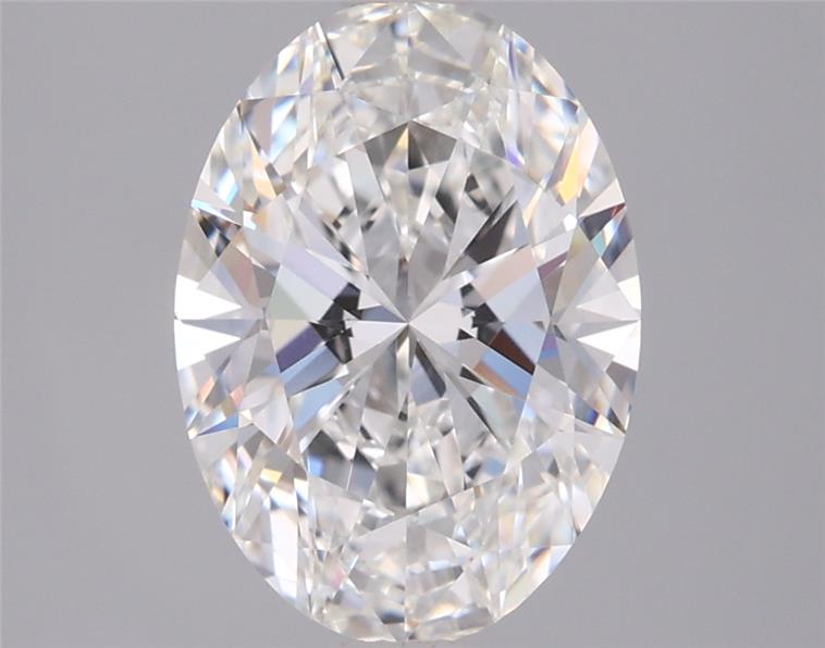 2.07 ct. oval Lab Grown Diamond front image