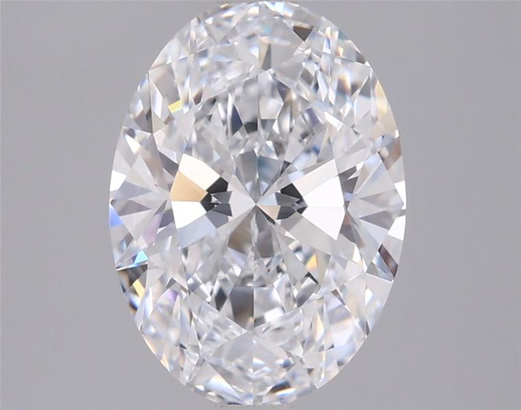 2.10 ct. oval Lab Grown Diamond front image