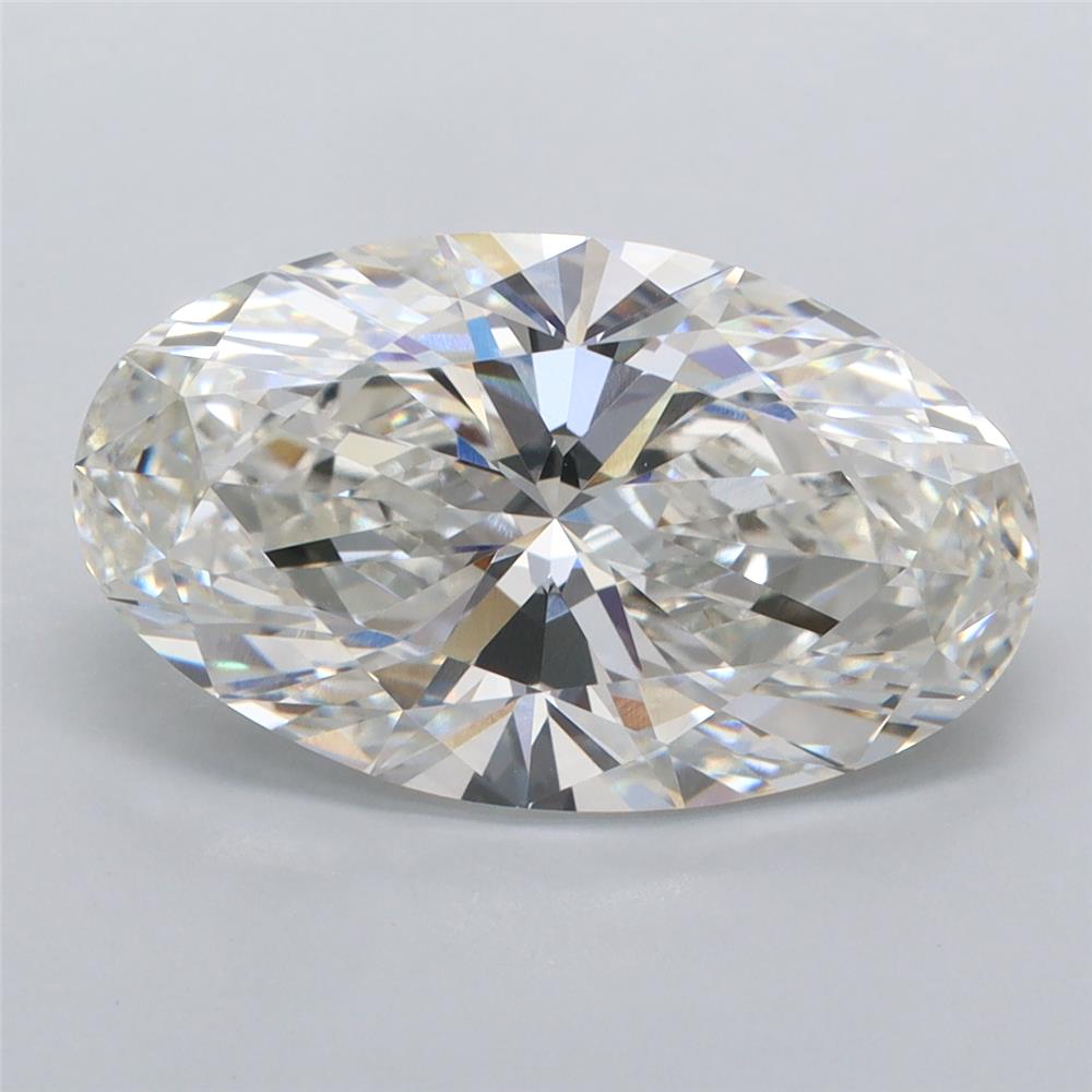 5.04 ct. oval Lab Grown Diamond front image