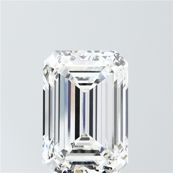 6.06 ct. emerald Lab Grown Diamond front image