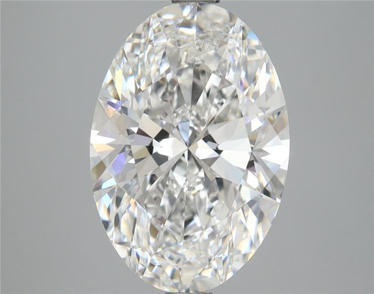 4.10 ct. oval Lab Grown Diamond front image