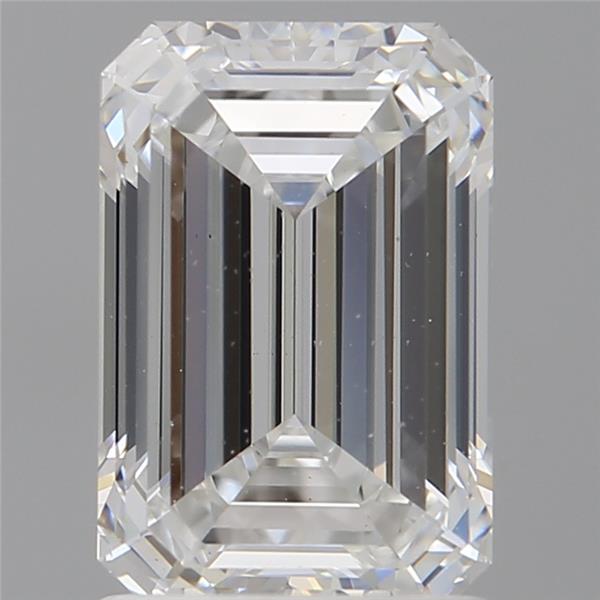1.59 ct. emerald Lab Grown Diamond front image