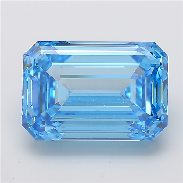 12.10 ct. emerald Lab Grown Diamond front image