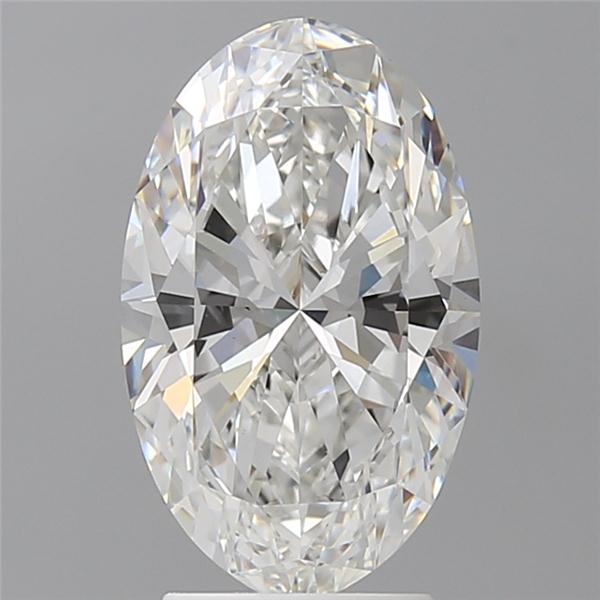 3.09 ct. oval Lab Grown Diamond front image