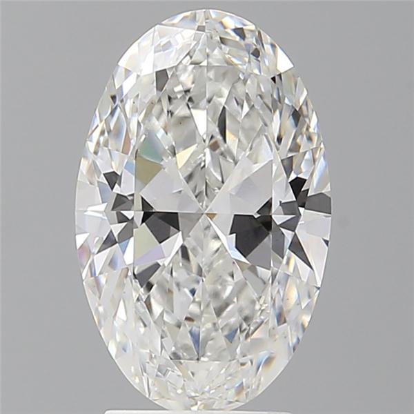 3.05 ct. oval Lab Grown Diamond front image