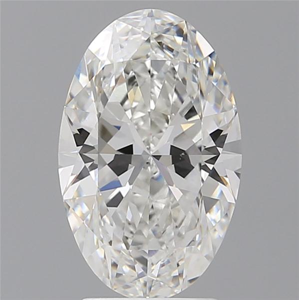 3.06 ct. oval Lab Grown Diamond front image