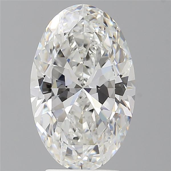 3.53 ct. oval Lab Grown Diamond front image