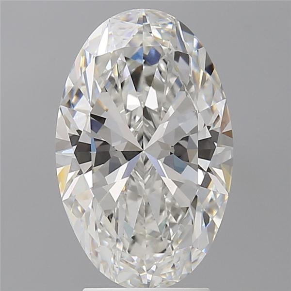 3.53 ct. oval Lab Grown Diamond front image
