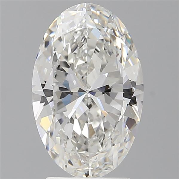 3.07 ct. oval Lab Grown Diamond front image