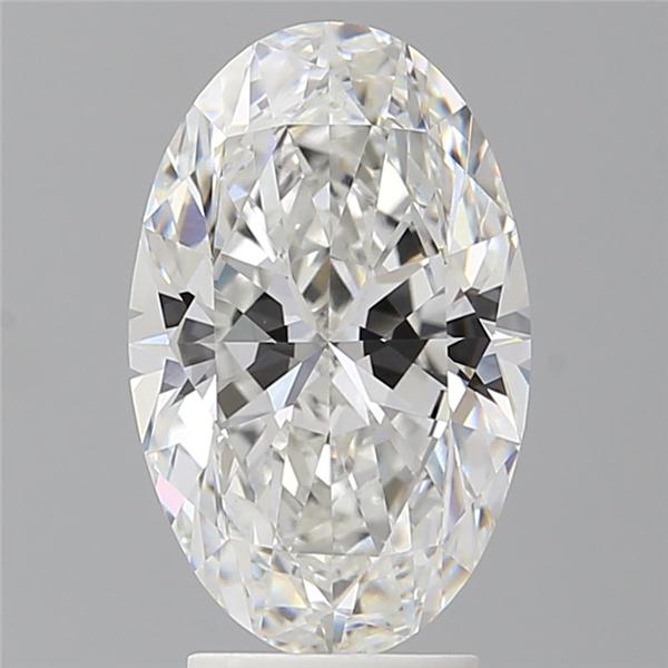 3.53 ct. oval Lab Grown Diamond front image