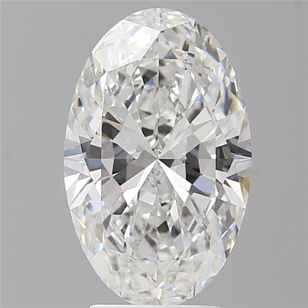 3.56 ct. oval Lab Grown Diamond front image