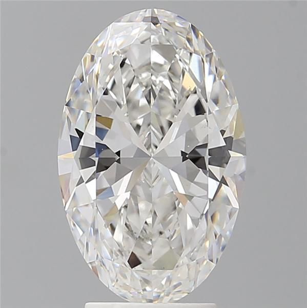 3.50 ct. oval Lab Grown Diamond front image