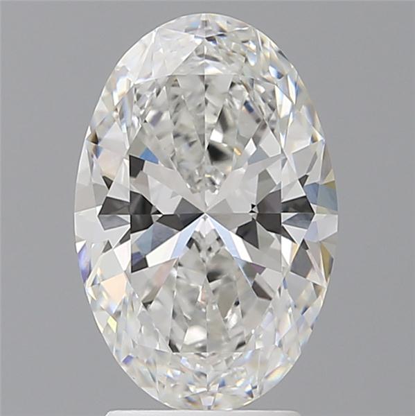 3.04 ct. oval Lab Grown Diamond front image