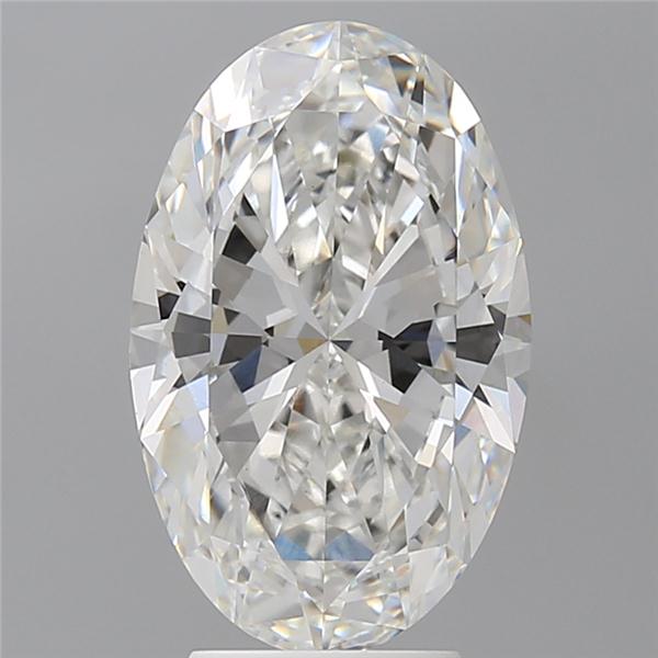 4.02 ct. oval Lab Grown Diamond front image