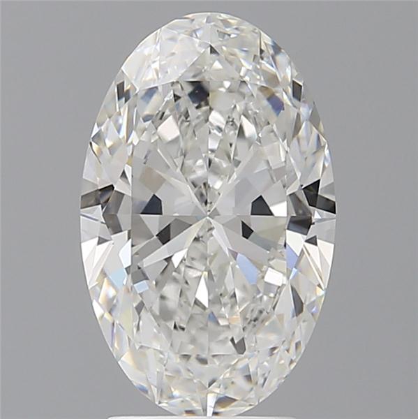 3.06 ct. oval Lab Grown Diamond front image