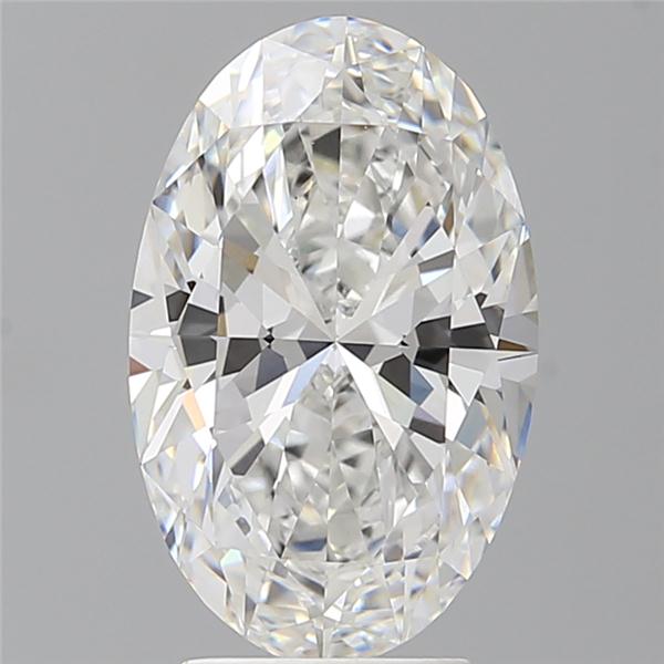 3.54 ct. oval Lab Grown Diamond front image