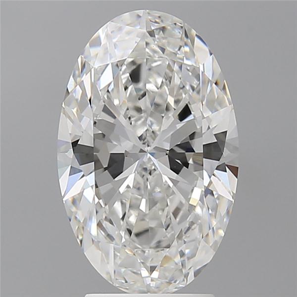 3.55 ct. oval Lab Grown Diamond front image
