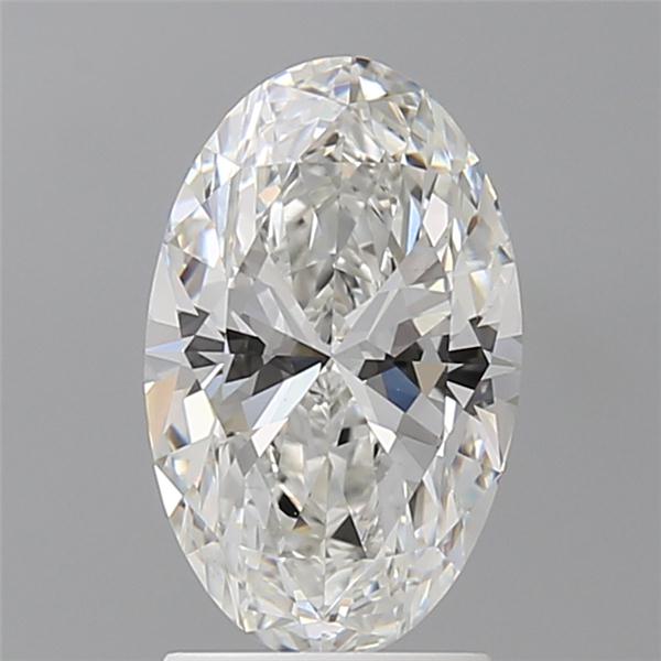 2.08 ct. oval Lab Grown Diamond front image