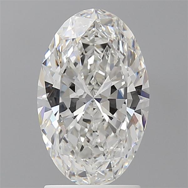 2.09 ct. oval Lab Grown Diamond front image