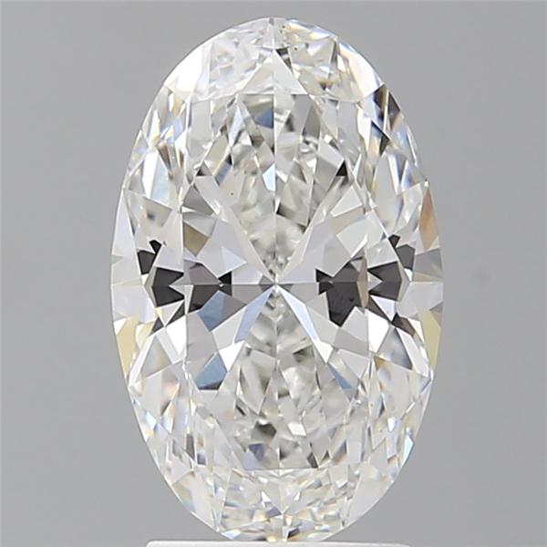 2.52 ct. oval Lab Grown Diamond front image