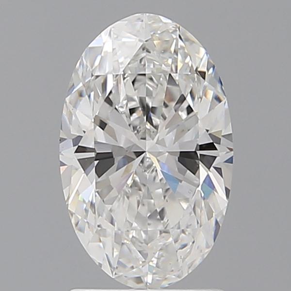 1.59 ct. oval Lab Grown Diamond front image