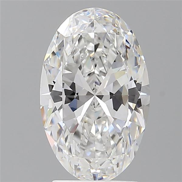2.56 ct. oval Lab Grown Diamond front image