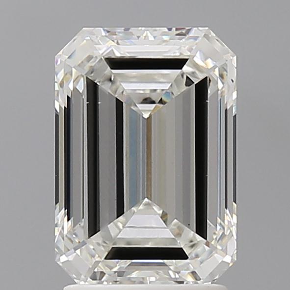 2.55 ct. emerald Lab Grown Diamond front image