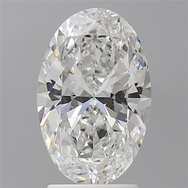 2.54 ct. oval Lab Grown Diamond front image