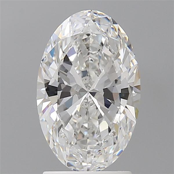 2.08 ct. oval Lab Grown Diamond front image