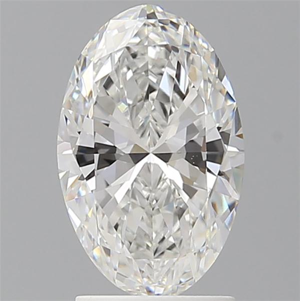 2.07 ct. oval Lab Grown Diamond front image