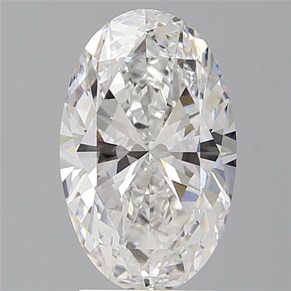 2.58 ct. oval Lab Grown Diamond front image