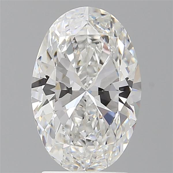 2.50 ct. oval Lab Grown Diamond front image