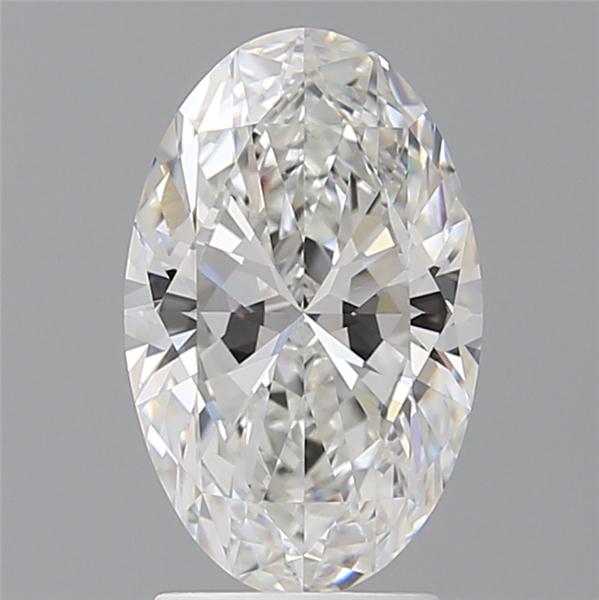 2.55 ct. oval Lab Grown Diamond front image
