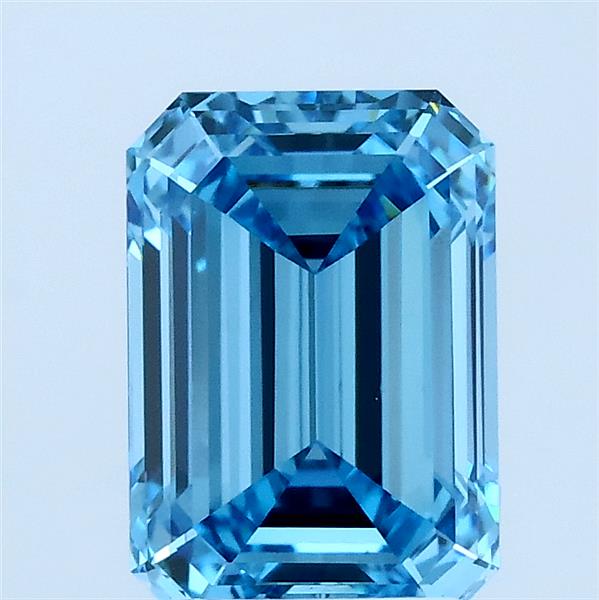 2.10 ct. emerald Lab Grown Diamond front image