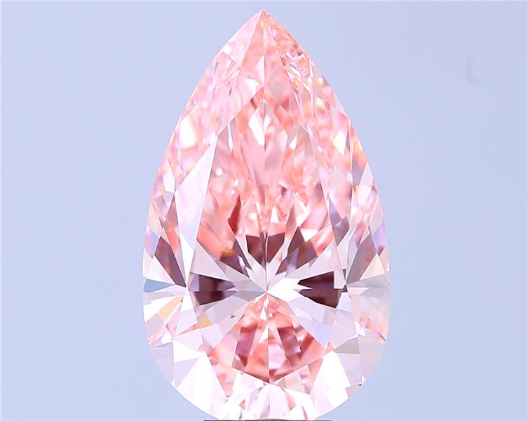 8.02 ct. pear Lab Grown Diamond front image