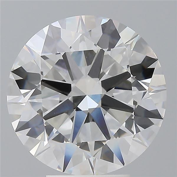 5.51 ct. round Lab Grown Diamond front image